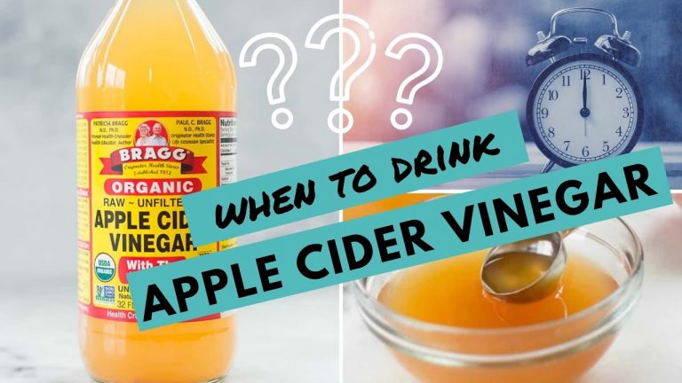 When to Drink Apple Cider Vinegar for WEIGHT LOSS | My Tips For Best Results