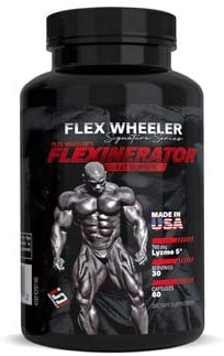 Flex Wheeler Signature Series Flexinerator Fat Burner (60 Capsules) – Weight Loss Dietary Supplement, Appetite Suppressant, Metabolism & Energy Booster with Lyzme 5 & Caffeine for Men & Women