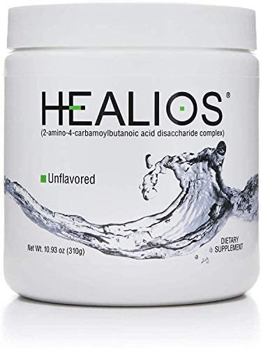 HEALIOS UNFLAVORED Oral Health and Dietary Supplement, Powder Form, Naturally Sourced L-Glutamine Trehalose L-Arginine, 10.93 Ounces