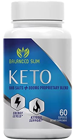 Balanced Slim Keto, Balanced Slim Keto Pills, Advance Ketogenic Blend, Go BHB Ketones, Ketosis Booster, The Official Brand Keto Dietary Supplement