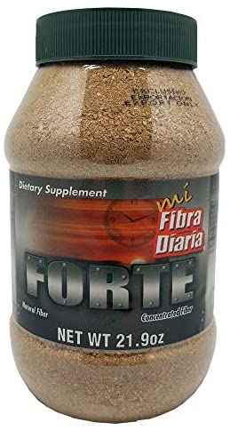 Forte Natural Fiber, Concentrated Fiber, Assists You in Prevents Constipation, Cleanse and Detox, Dietary Supplement, 21.9 Oz, Jar