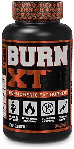Burn-XT Thermogenic Fat Burner – Weight Loss Supplement, Appetite Suppressant, & Energy Booster – Premium Fat Burning Acetyl L-Carnitine, Green Tea Extract, & More – 60 Natural Veggie Diet Pills